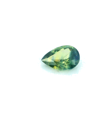 0.41 carat GREEN Pear Safyras (1)