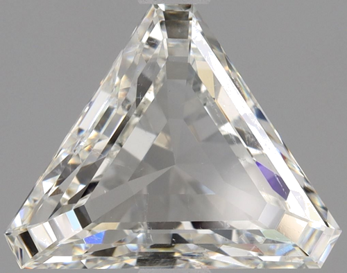 1.7 carat I-SI2 Natūralus Triangular Deimantas (1)