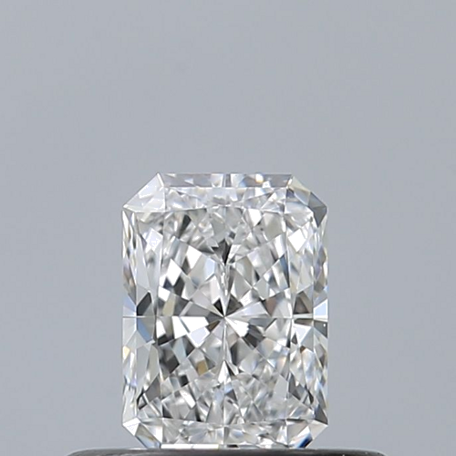 0.33 carat D-VVS2 Natūralus Radiant Deimantas (1)