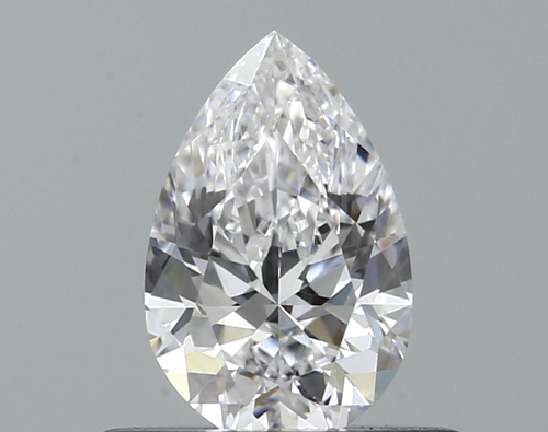 0.39 carat D-VVS1 Natūralus Pear Deimantas (1)