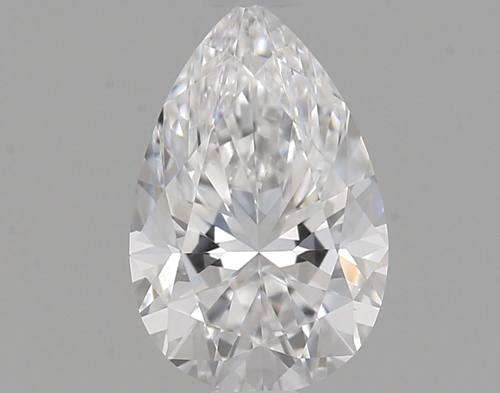 0.5 carat D-VS1 Natūralus Pear Deimantas (1)