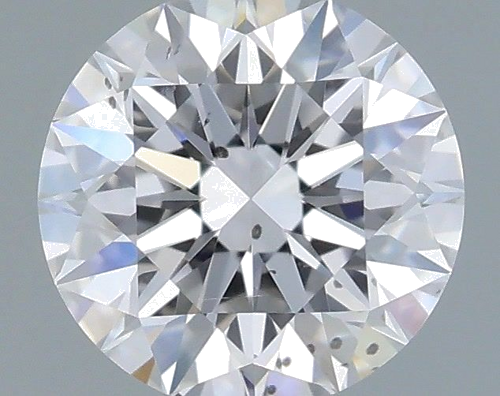 0.41 carat D-SI2 Excellent cut Natūralus Round Deimantas (1)