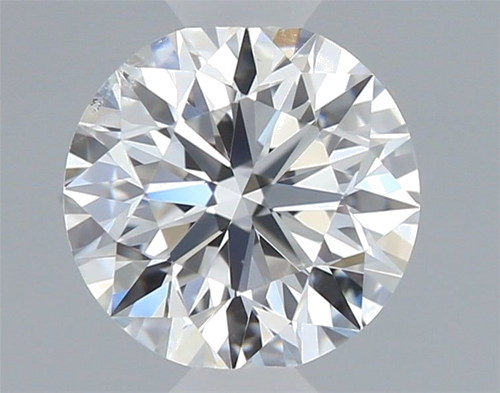 0.5 carat F-SI1 Excellent cut Natūralus Round Deimantas (1)