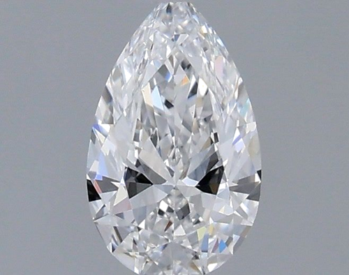 0.3 carat D-VS1 Natūralus Pear Deimantas (1)
