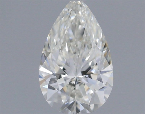 0.33 carat I-VVS1 Natūralus Pear Deimantas (1)