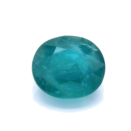 5.68 carat BLUE BRILLIANTSTEP cut Oval Grandidierite (1)