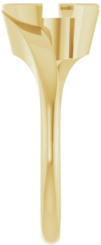 Sužadėtuvių Žiedas „Half-Bezel Solitaire“ 14k yellow gold Round 8.2mm (4)