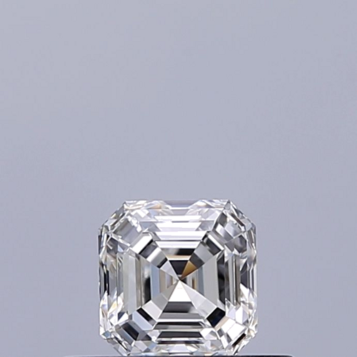 0.36 carat F-VVS1 Natūralus Asscher Deimantas (1)