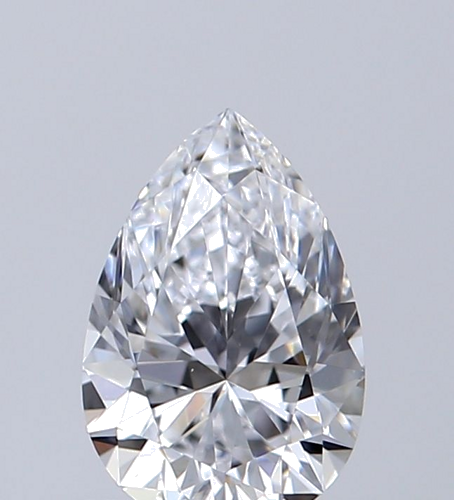 0.5 carat D-VS1 Natūralus Pear Deimantas (1)