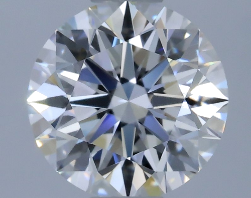 0.64 carat F-VVS1 Excellent cut Natūralus Round Deimantas (1)