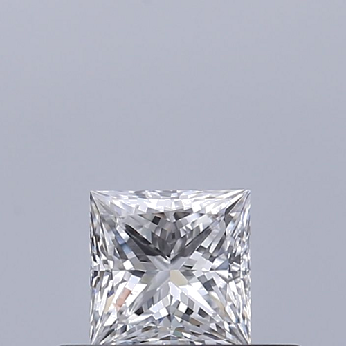 0.3 carat D-VVS1 Natūralus Princess Deimantas (1)