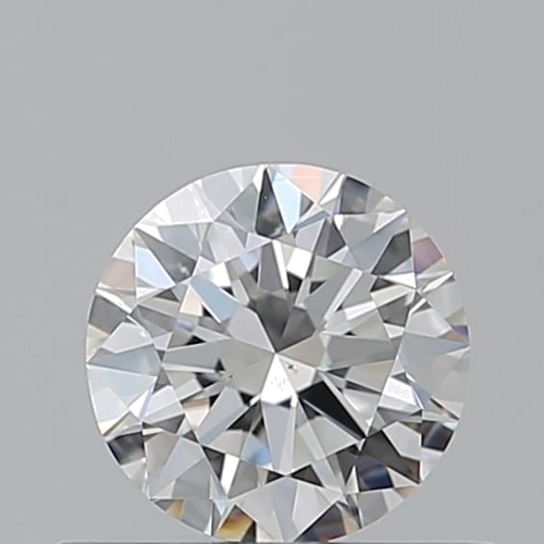0.5 carat F-SI1 Excellent cut Natūralus Round Deimantas (1)