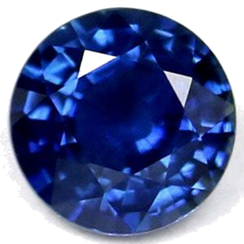 0.63 carat BLUE Round Safyras (1)