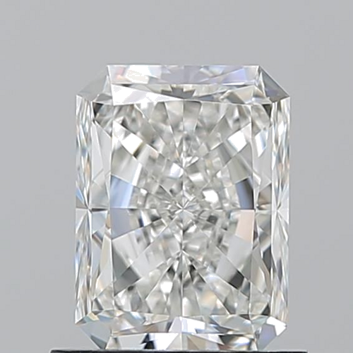 1.01 carat H-VVS2 Natūralus Radiant Deimantas (1)