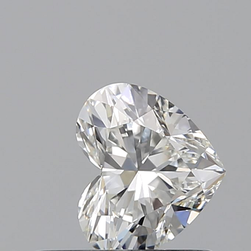 0.51 carat H-VS1 Natūralus Heart Deimantas (1)