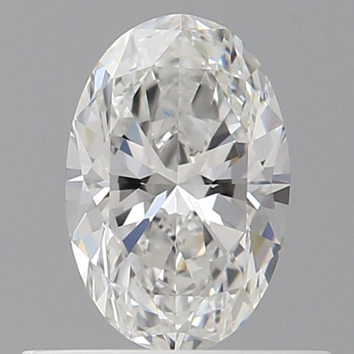 0.51 carat F-VVS1 Natūralus Oval Deimantas (1)
