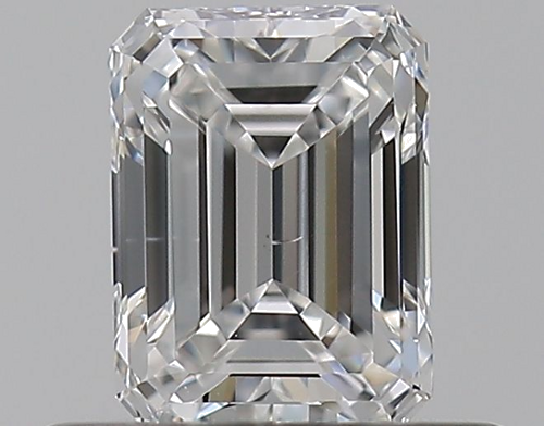 0.46 carat E-SI1 Natūralus Emerald Deimantas (1)