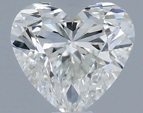 0.3 carat H-VS2 Natūralus Heart Deimantas (1)