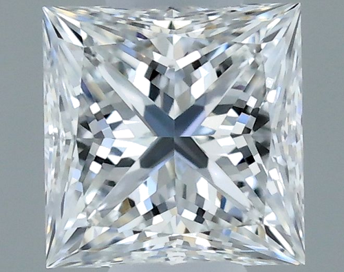 0.3 carat E-VVS1 Natūralus Princess Deimantas (1)