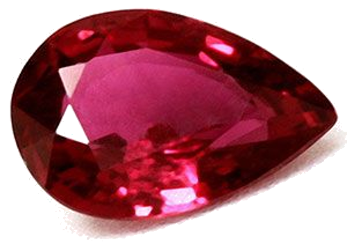 0.41 carat RED Pear Rubinas (1)