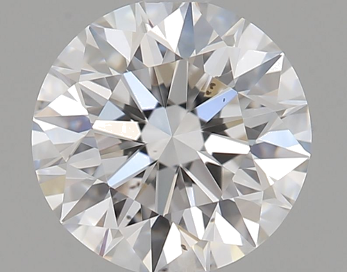 0.74 carat F-SI1 Excellent cut Natūralus Round Deimantas (1)