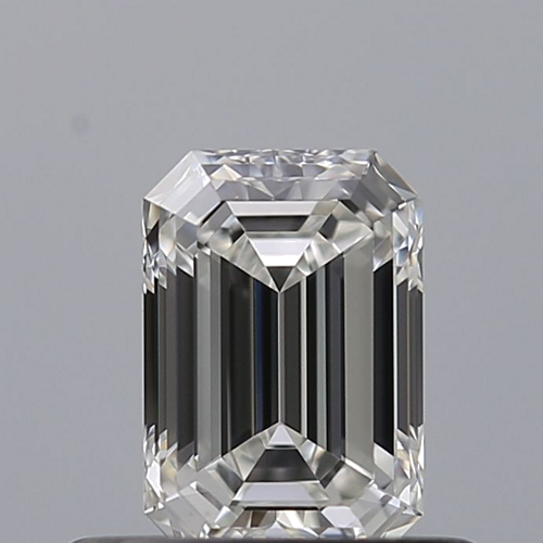 0.47 carat G-VVS1 Natūralus Emerald Deimantas (1)