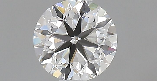 0.5 carat F-VVS1 GD cut Natūralus Round Deimantas (1)