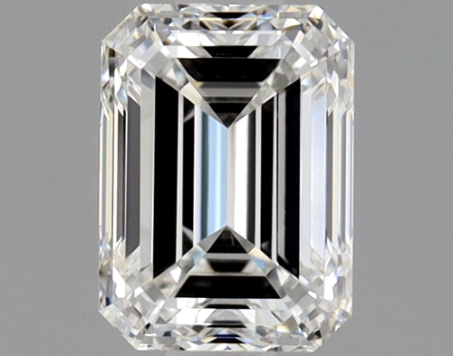 1.01 carat F-VVS2 Natūralus Emerald Deimantas (1)