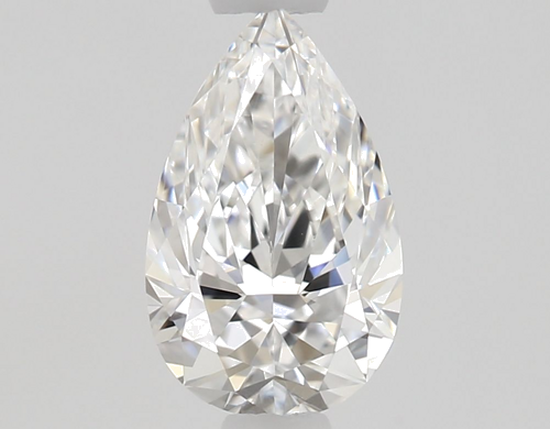 0.5 carat E-VS1 Natūralus Pear Deimantas (1)