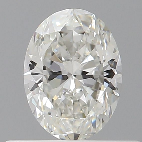 0.5 carat G-VVS2 Natūralus Oval Deimantas (1)