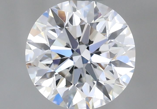 0.5 carat F-VVS2 Excellent cut Natūralus Round Deimantas (1)