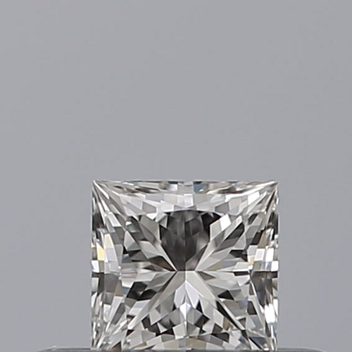 0.23 carat F-IF Natūralus Princess Deimantas (1)