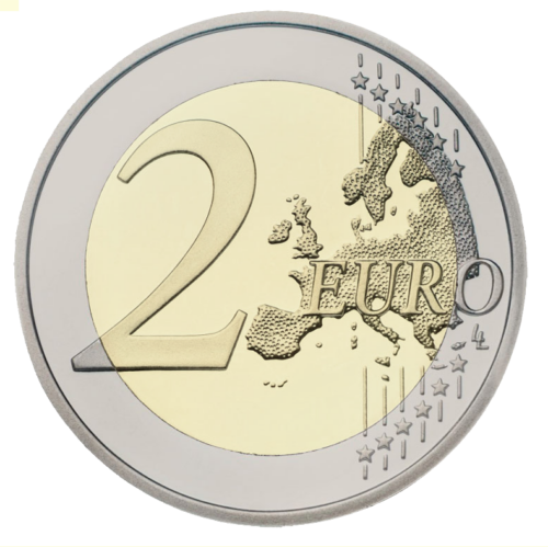 2014 Латвия Национальная монета 2 евро (2)