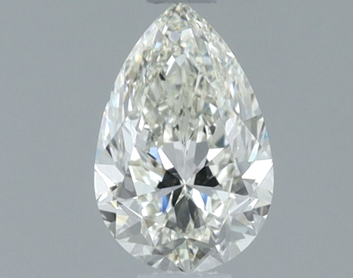 0.7 carat K-VVS1 Natūralus Pear Deimantas (1)