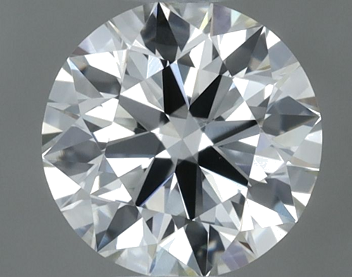 0.51 carat I-VVS2 Excellent cut Natūralus Round Deimantas (1)