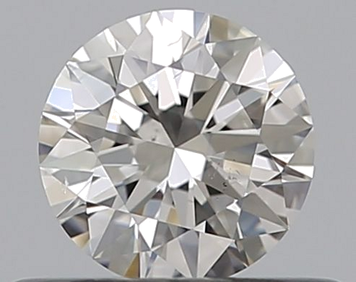 0.32 carat H-SI1 Excellent cut Natūralus Round Deimantas (1)
