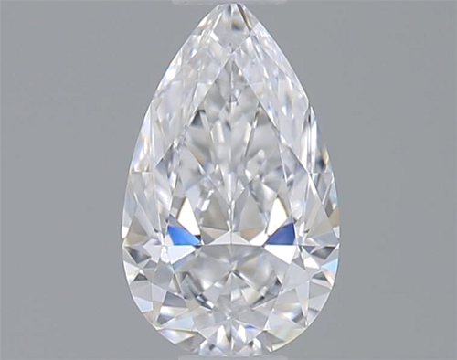 0.3 carat D-IF Natūralus Pear Deimantas (1)