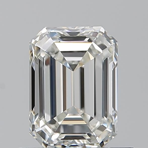 0.9 carat H-VVS1 Natūralus Emerald Deimantas (1)