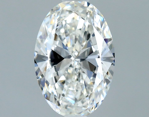 0.7 carat F-VVS2 Natūralus Oval Deimantas (1)