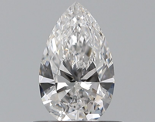 0.49 carat D-VVS1 Natūralus Pear Deimantas (1)