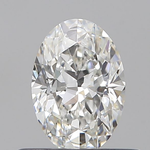 0.5 carat G-VVS2 Natūralus Oval Deimantas (1)