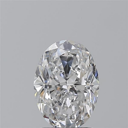 2.01 carat D-SI2 Natūralus Oval Deimantas (1)