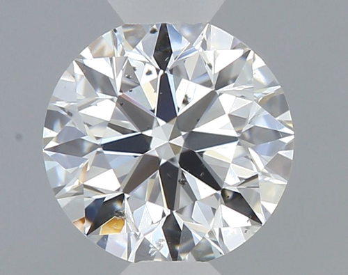 0.5 carat G-SI1 Excellent cut Natūralus Round Deimantas (1)