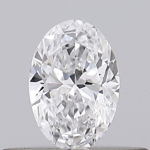0.2 carat D-VVS2 Natūralus Oval Deimantas (1)
