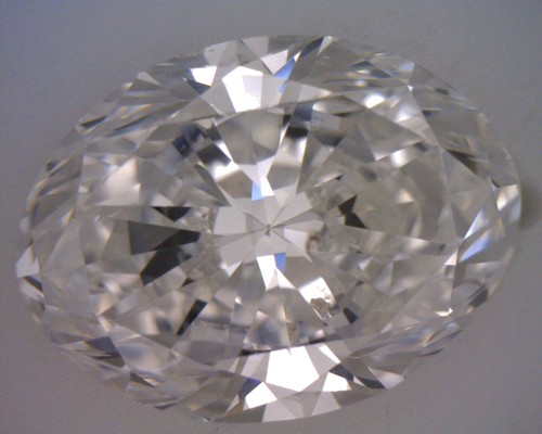3.2 carat G-SI1 Natūralus Oval Deimantas (1)
