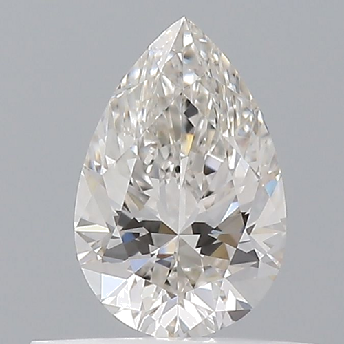 0.42 carat G-VVS1 Natūralus Pear Deimantas (1)