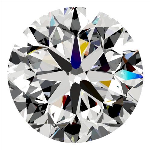 0.4 carat G-VS2 Very Good cut Natūralus Round Deimantas (1)