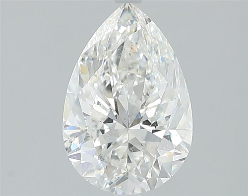 1.72 carat G-SI1 Natūralus Pear Deimantas (1)