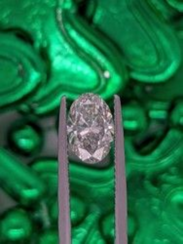 1.7 carat I-SI2 Natūralus Oval Deimantas (1)