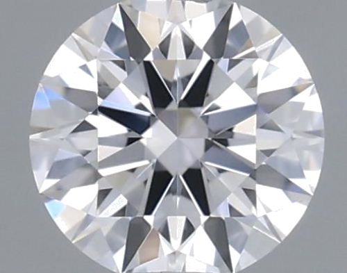 0.21 carat D-VVS2 Excellent cut Natūralus Round Deimantas (1)